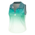 Abbigliamento New Balance Printed Collared Tournament Tank