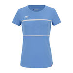 Abbigliamento Tecnifibre Tecnifibre Team Tech Maglietta Donna-Blu Chiaro