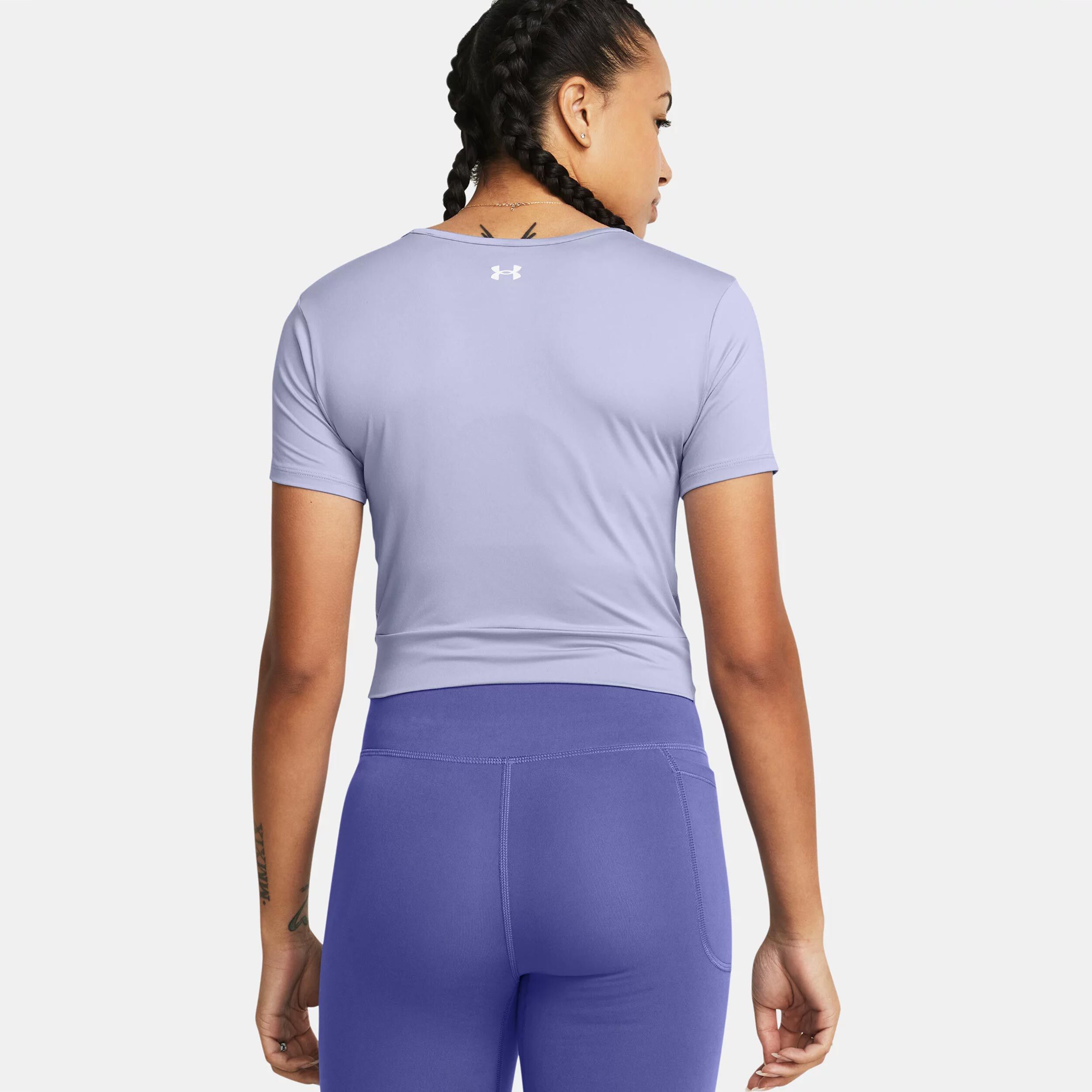 Buy Under Armour Motion Crossover Crop Maglietta Donna Viola online Tennis Point IT