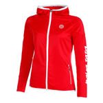 Abbigliamento BIDI BADU BIDI BADU Inga Tech Giacca Da Allenamento Donna-Rosso,Bianco