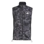 Abbigliamento adidas adidas Own The Run Gilet Da Corsa Uomini-Grigio,Nero