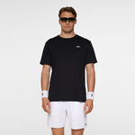 Abbigliamento JLindeberg JLindeberg Ade Maglietta Uomini-Nero