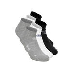 Abbigliamento Da Tennis BIDI BADU No Party XXL No Show Move Socks 6 Pack - black