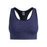 Seamless Medium Padded Reggiseni Sportivi Donna-Blu
