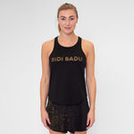 Abbigliamento BIDI BADU BIDI BADU Paris 2024 Chill Canottiera Donna-Nero,Oro