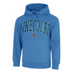Abbigliamento Nike Nike Court Dri-Fit Fleece Heritage Felpa Con Cappuccio Uomini-Blu,Blu Scuro