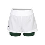 Abbigliamento Lacoste Lacoste Pantaloncini Donna - bianco, verde scuro
