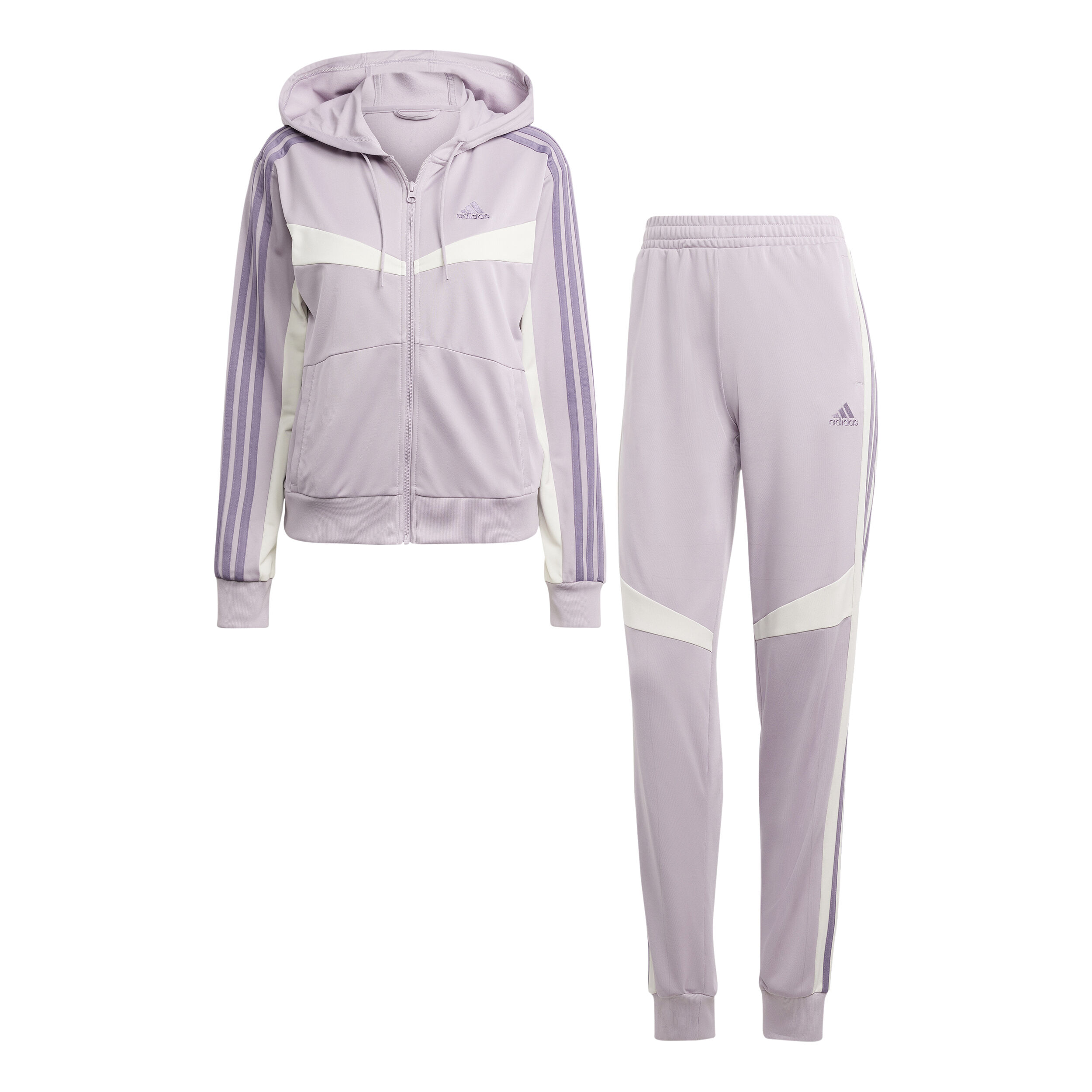 Tuta adidas lilla outlet