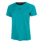 Abbigliamento ASICS ASICS Metarun Camicia da corsa Donna - turchese, 
