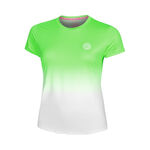 Abbigliamento BIDI BADU BIDI BADU Crew Gradiant Maglietta Ragazze-Verde Neon,Bianco