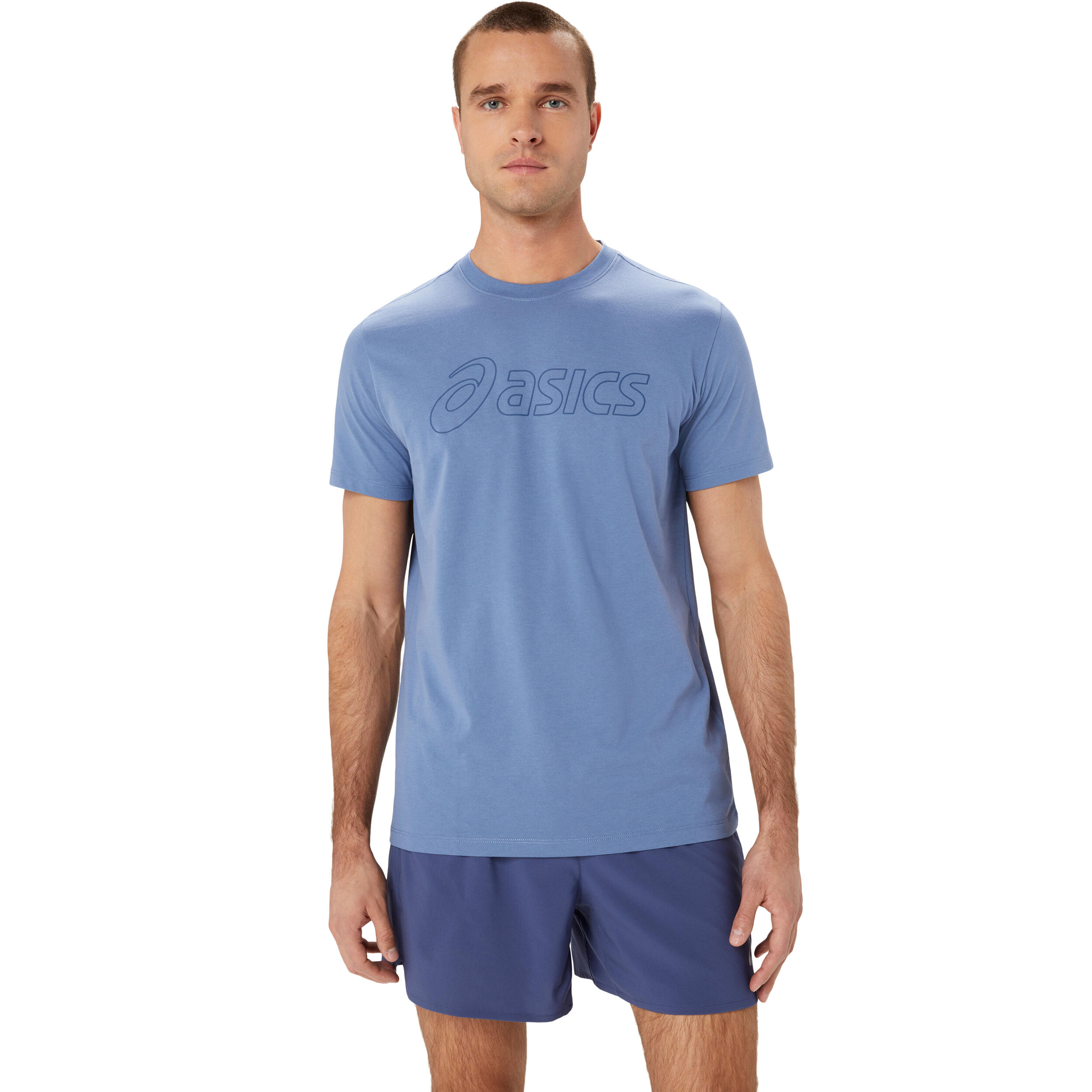 Magliette asics grigio shop