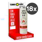 Pallina pressurizzata Wilson Wilson WTV TOUR 2.0 Tubo da 4 