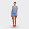 Basica Canottiera Donna-blu