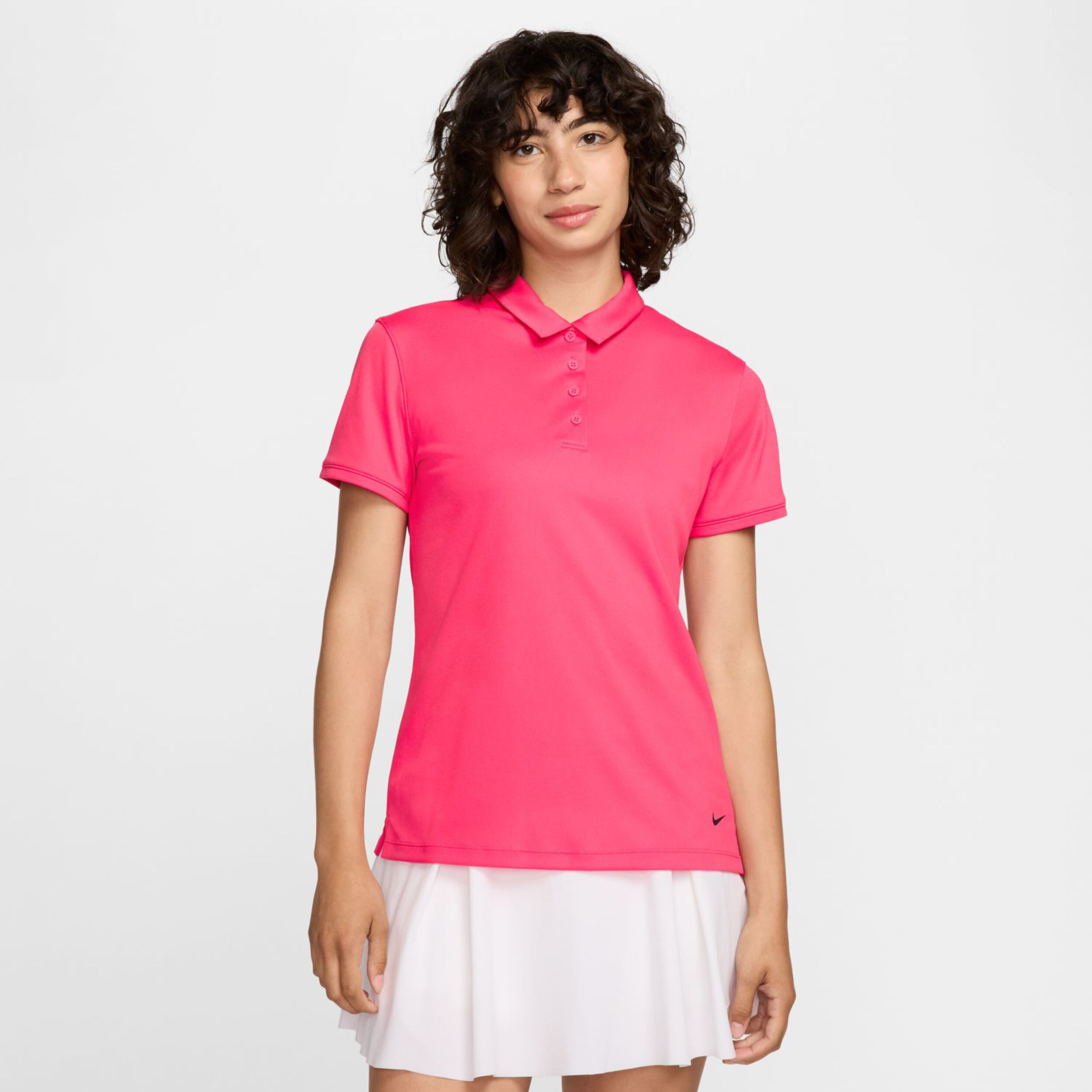 Buy Nike Dri Fit Victory SS SLD Polo Donna Rosa Nero online Tennis Point IT