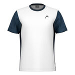 Abbigliamento HEAD HEAD Slice Maglietta Uomini-Bianco