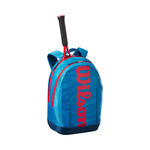 Borse Da Tennis Wilson JUNIOR BACKPACK GREY EQT/Red