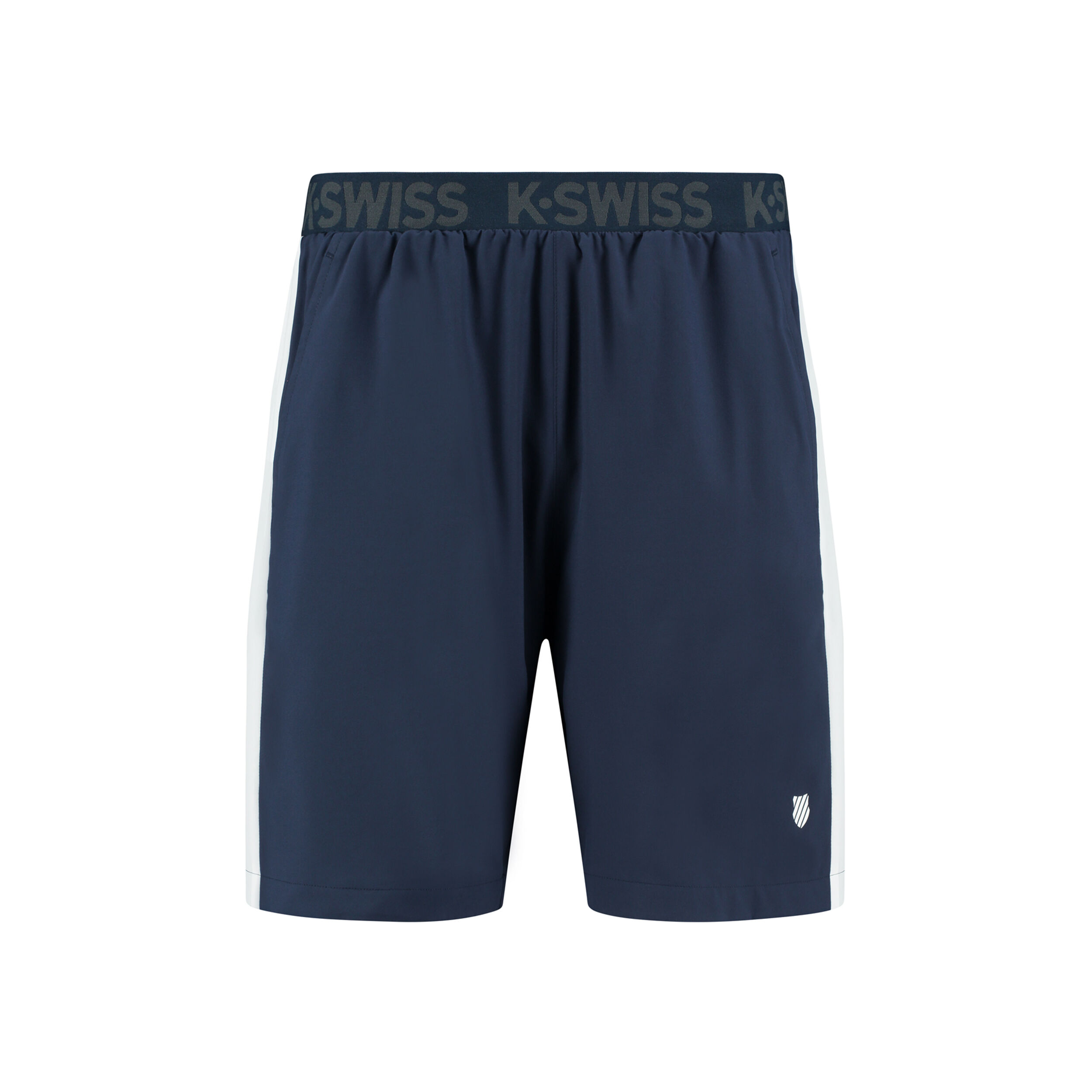 K-SwissK-Swiss Heritage-Pantaloncini da 20 cm Tennis Marca Blu Navy XS Uomo 