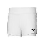 Abbigliamento Mizuno Mizuno Flex Pantaloncini Donna-Bianco