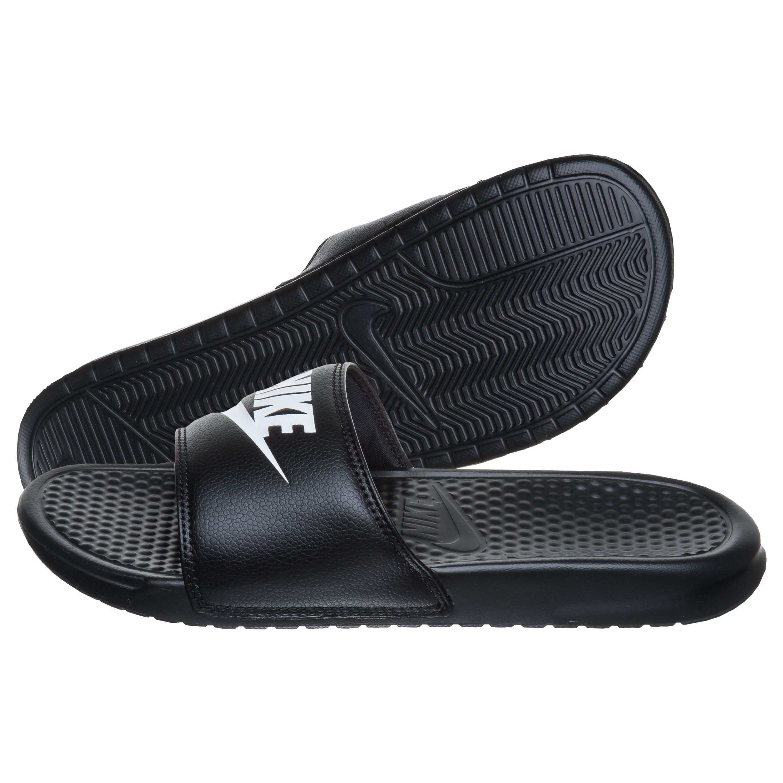 Buy Nike Benassi Just Do It Ciabatte Uomini Nero Bianco online Tennis Point IT