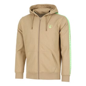 Immagine di Wild Taped Zip Felpa Uomini-Beige,Verde Neon