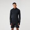 Borg Midlayer Half Zip Felpa Uomini-Nero