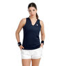 Crew 2.0 V-Neck Canottiera Donna-blu scuro