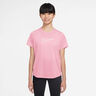 Dri-Fit One Maglietta Ragazze-Rosa,Bianco