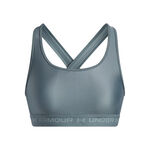 Abbigliamento Under Armour Under Armour Crossback Mid Reggiseni sportivi Donna - oliva, 