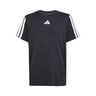 Training Essentials 3 Stripes Maglietta Bambini-Nero,Bianco