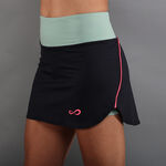 Abbigliamento Endless Endless Grace Gonna Donna-Nero,Verde