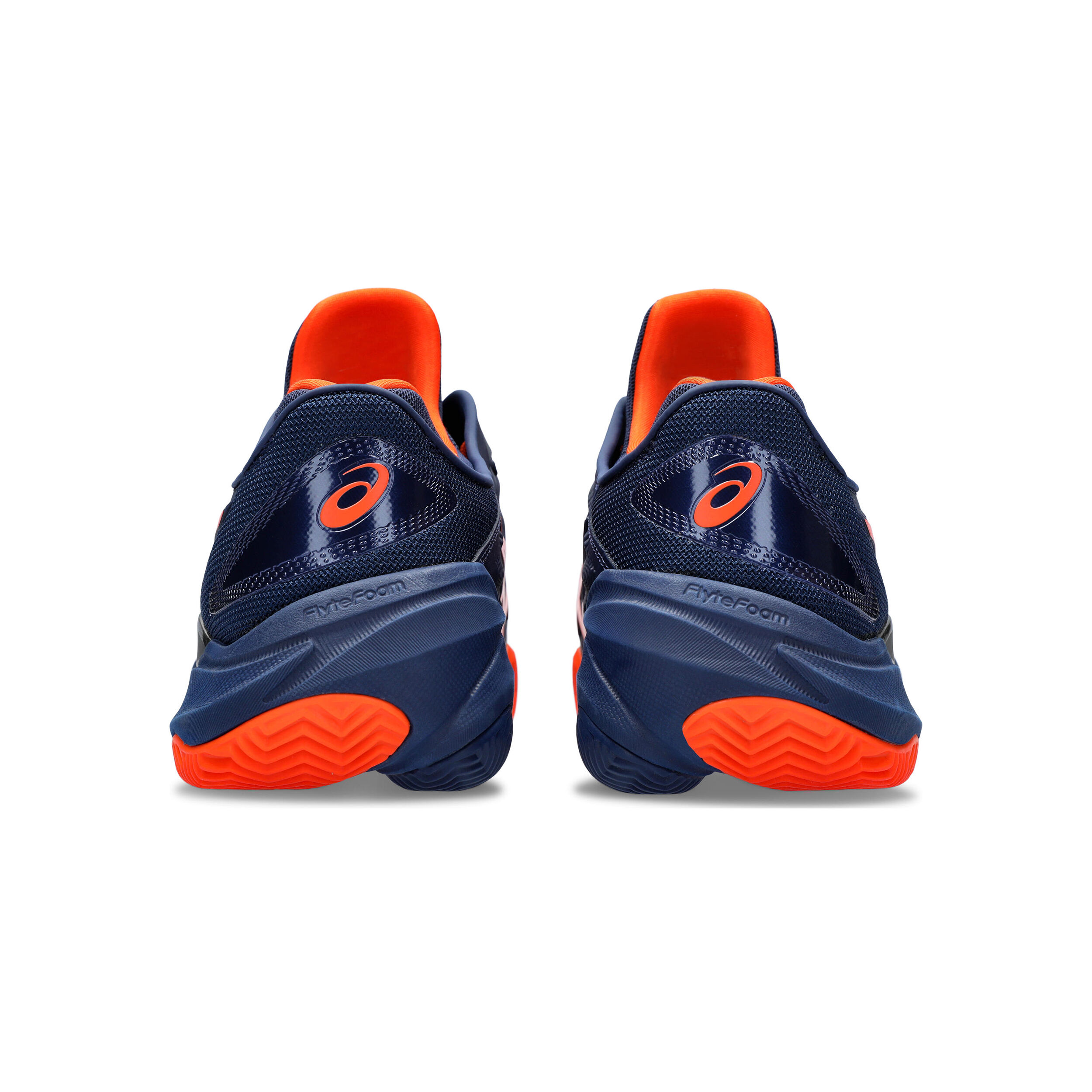 Buy ASICS Court FF 3 Scarpa Per Terra Rossa Uomini Blu Scuro Arancione online Tennis Point IT