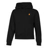 Dri-Fit Court Heritage Fleece Felpa con cappuccio Donna - nero, 