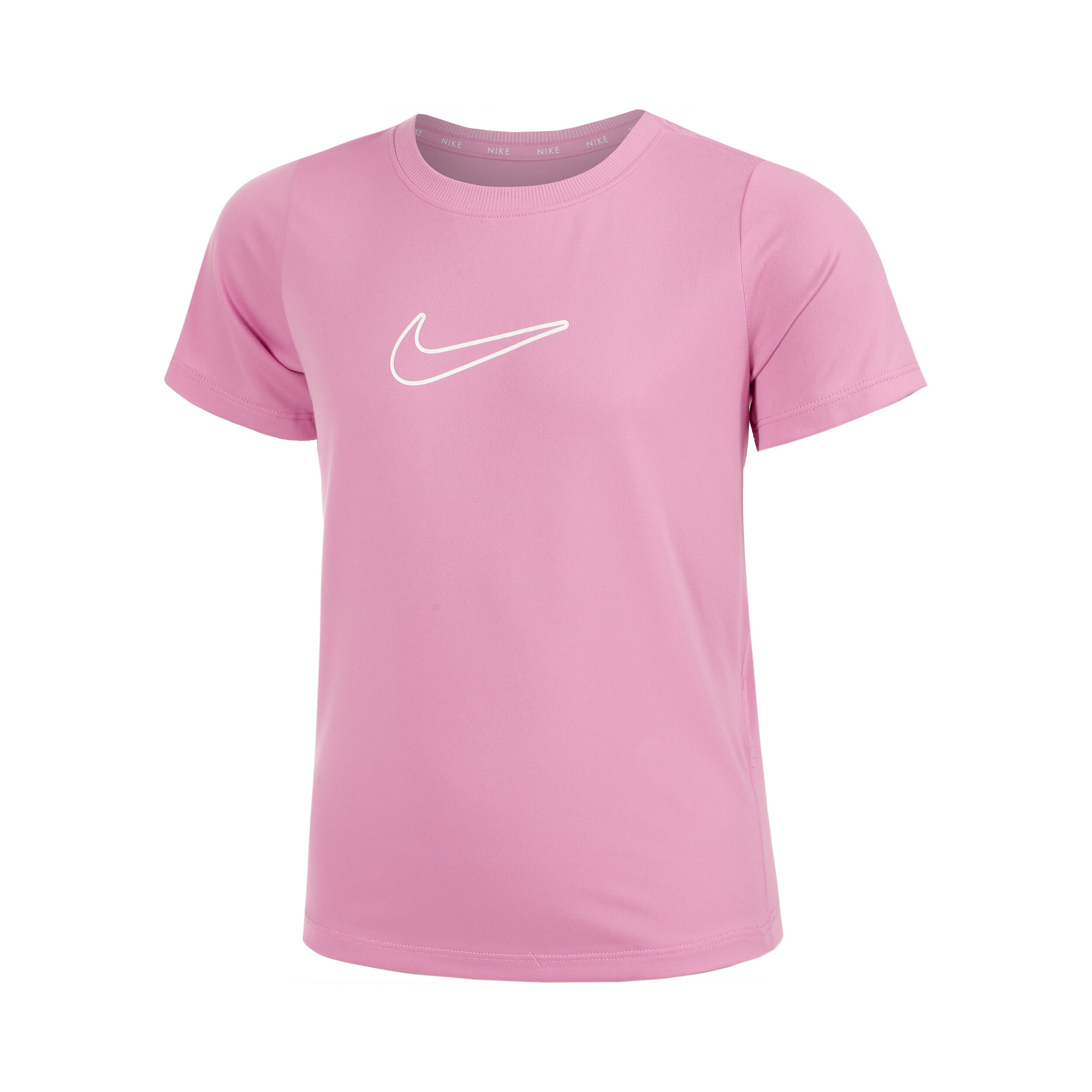 Maglietta rosa nike sales