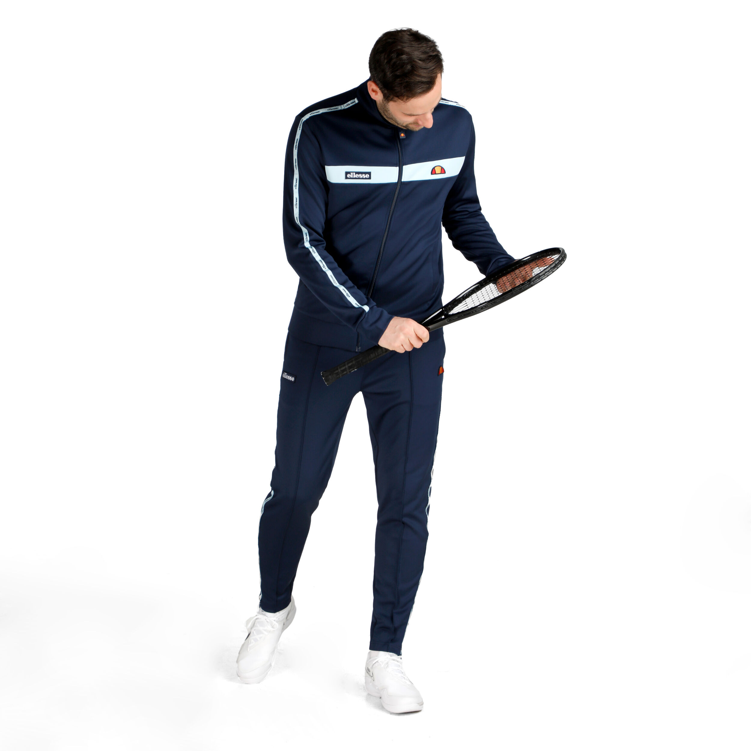 Buy Ellesse Bidollo Tuta Da Allenamento Uomini Blu Scuro online Tennis Point IT