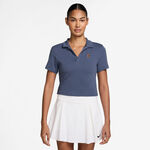 Abbigliamento Nike Nike Court Heritage Crop Polo Donna-Grigio-blu