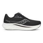 Scarpe da corsa Saucony Saucony Ride 18 Wide Scarpe Neutrali Uomini-Nero,Bianco