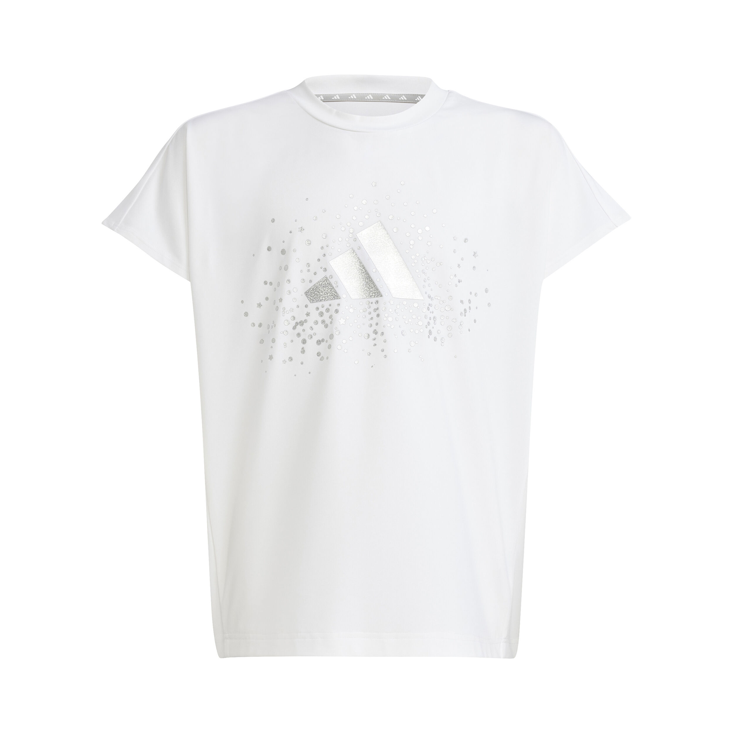 Winter Maglietta Bambini Bianco Argento