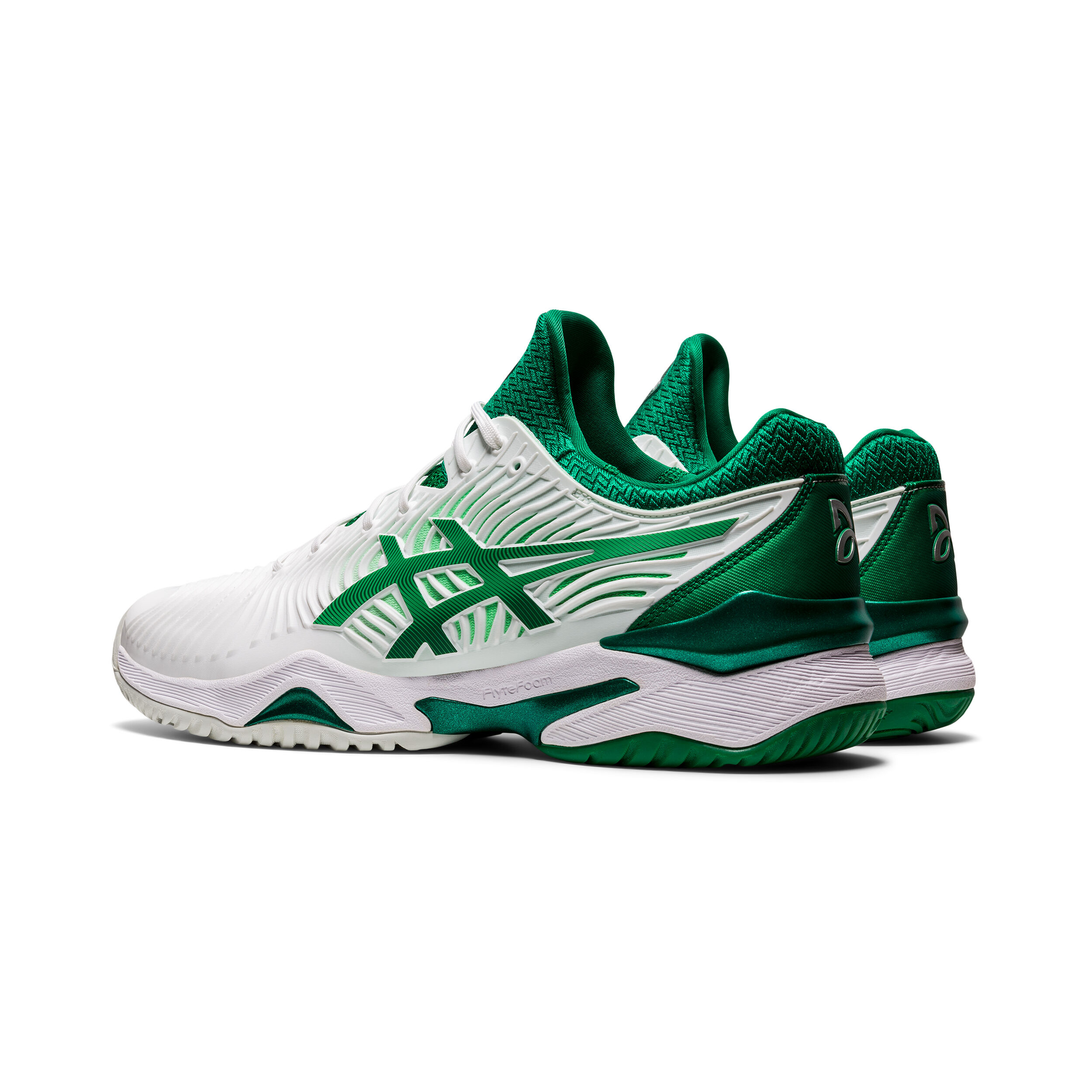 Buy ASICS Novak Djokovic Court FF Scarpa Per Tutte Le Superfici Uomini Bianco Verde online Tennis Point IT