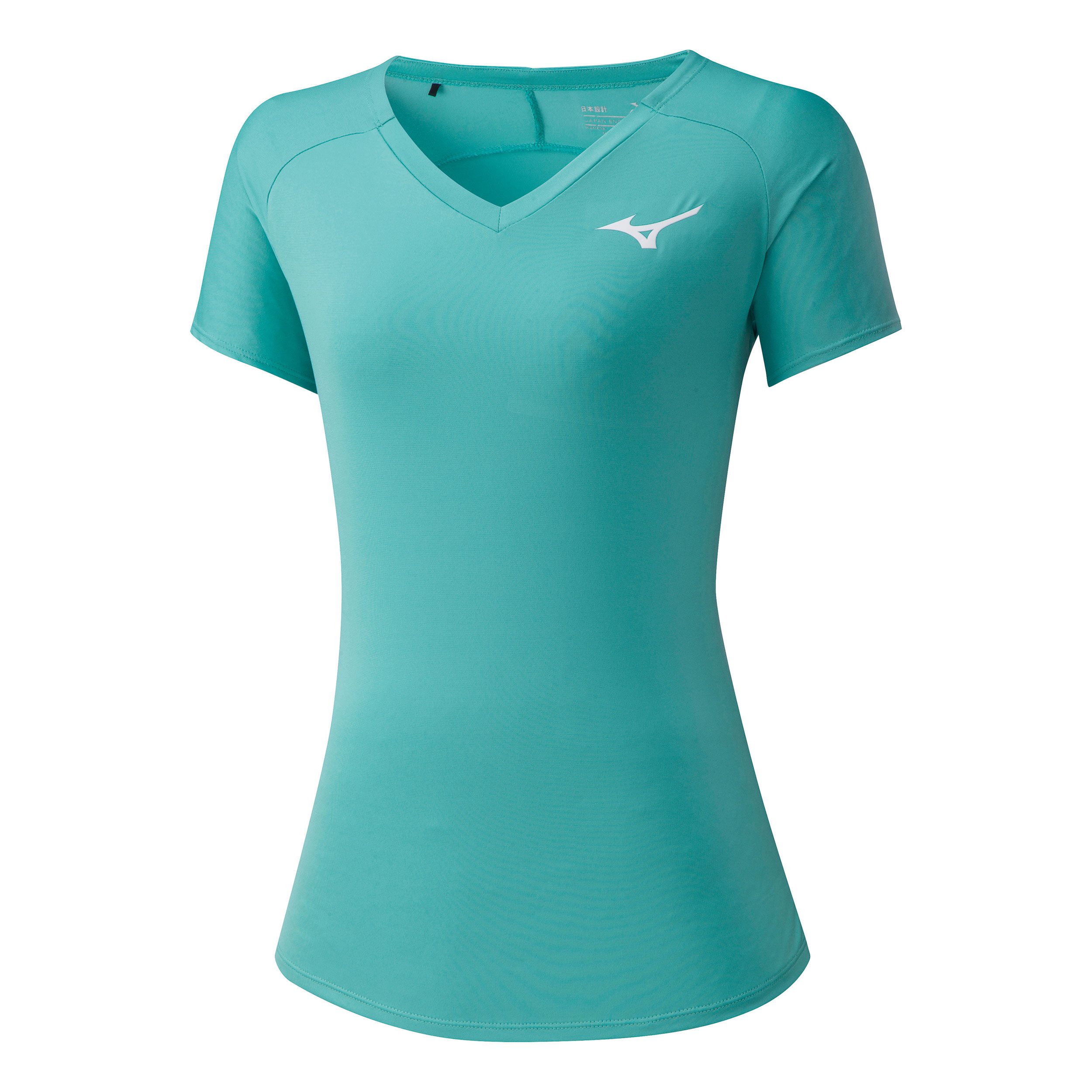 Buy Mizuno Tee Maglietta Donna Turchese Bianco online Tennis Point IT