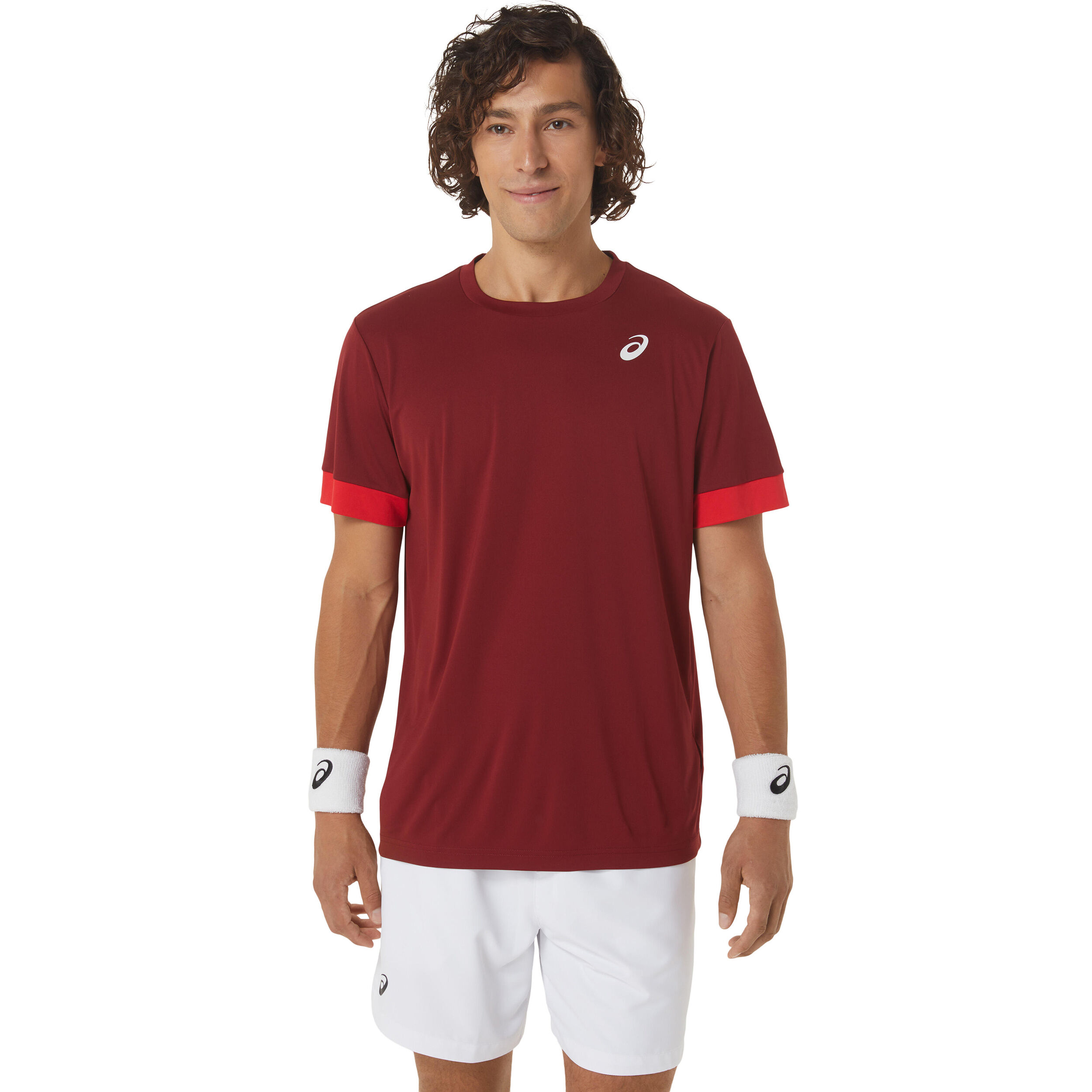 Magliette asics uomo rosse store