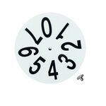 Strumenti per campi da tennis Tegra Tegra Match-Pointer EDS,Größe Segnapunti-Bianco