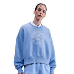Abbigliamento Nike Nike Court Phoenix Over-Oversized Crew Heritage Felpa Donna-Blu