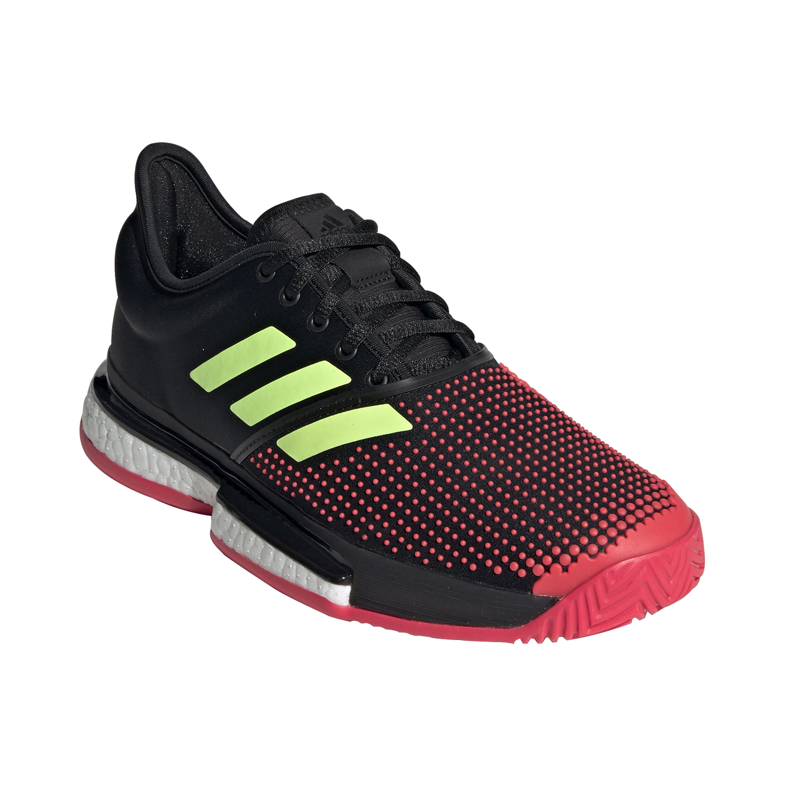 SoleCourt Boost Scarpa Per Tutte Le Superfici Donna Nero Rosso
