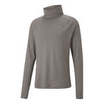 Abbigliamento Puma Puma Cloudspun High Neck Longsleeve Manica lunga Uomini - grigio, 