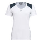 Abbigliamento HEAD HEAD 22 Tech Maglietta Donna - bianco, blu scuro