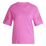 Abbigliamento adidas adidas Future Icon 3Stripes Maglietta Donna-Rosa
