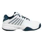 Scarpe da tennis K-Swiss K-Swiss Express Light 3 Scarpa Per Terra Rossa Uomini-Bianco,Grigio Chiaro