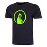 Wild Trainings Maglietta Uomini-Blu Scuro,Verde Neon