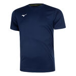 Abbigliamento Mizuno Mizuno Training Maglietta Uomini - blu scuro, 