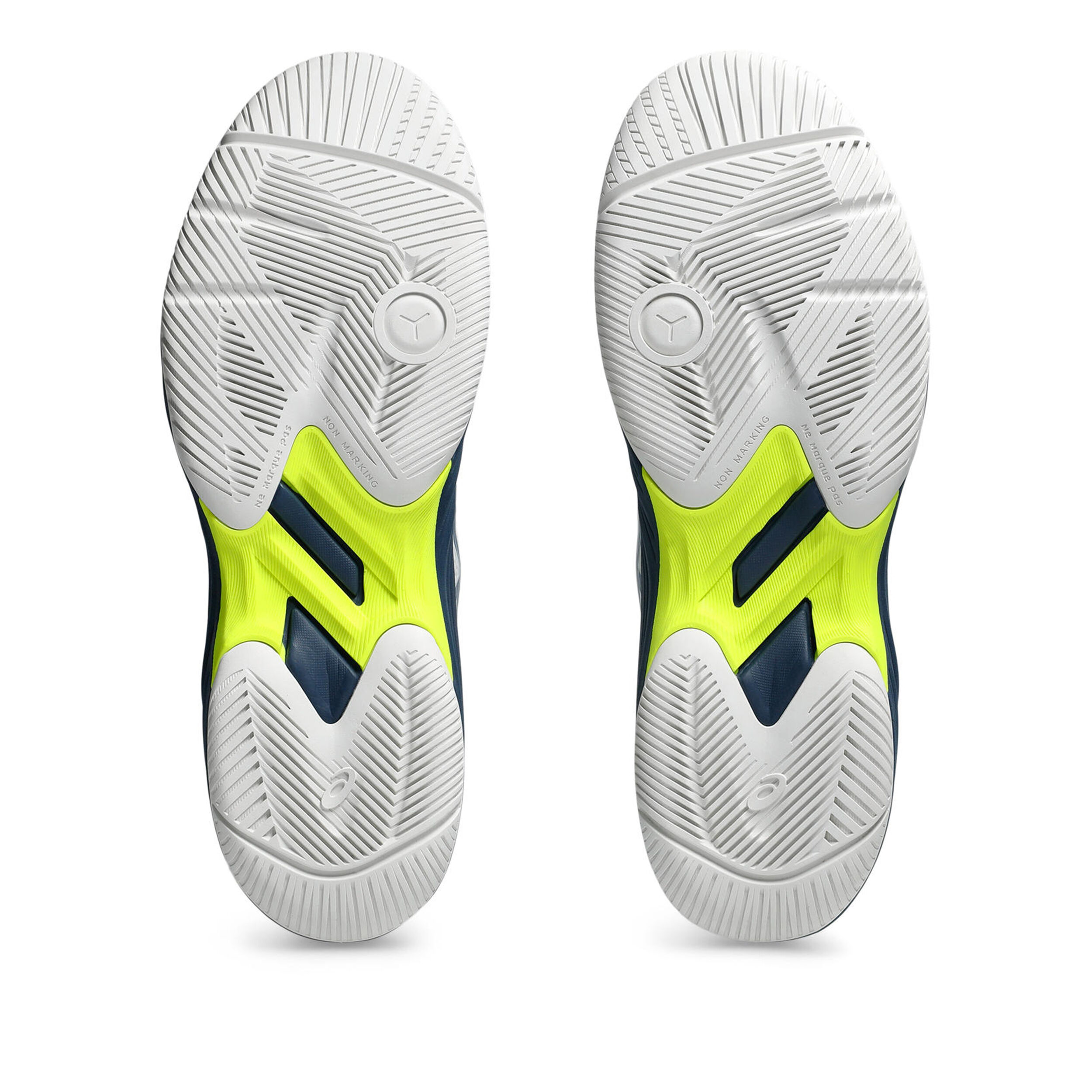 Buy ASICS Gel Game 9 Scarpa Per Tutte Le Superfici Uomini Bianco Blu online Tennis Point IT
